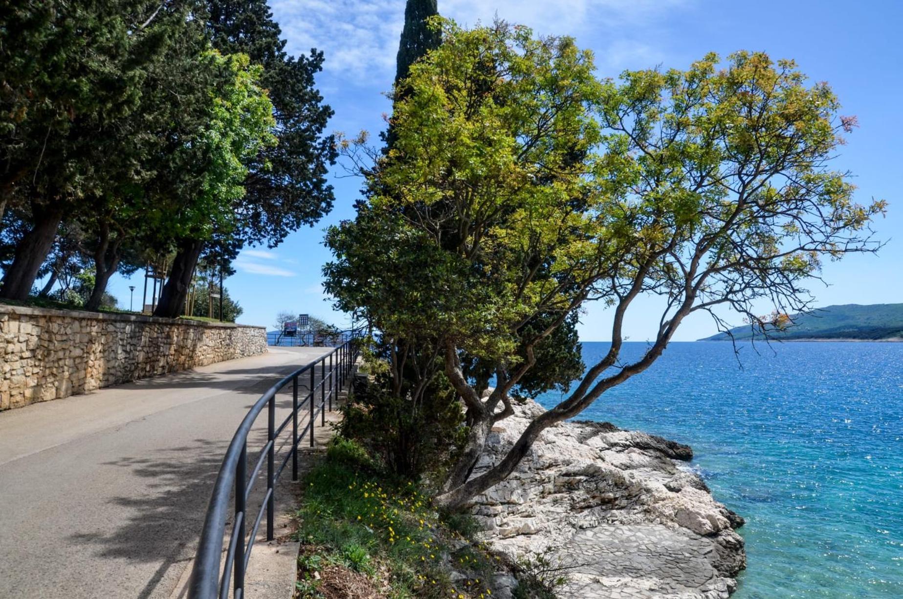 Apartman Kiki Rabac Esterno foto